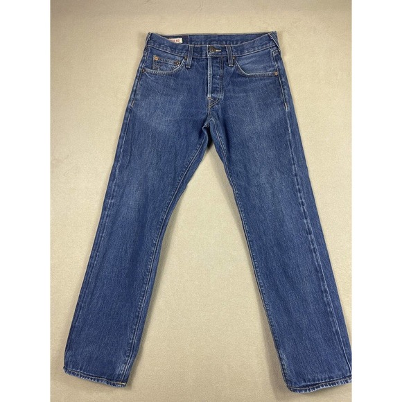 True Religion Cisco Kid Womens 28 Jeans Mid Rise Blue‎ Denim Pockets - Picture 1 of 16
